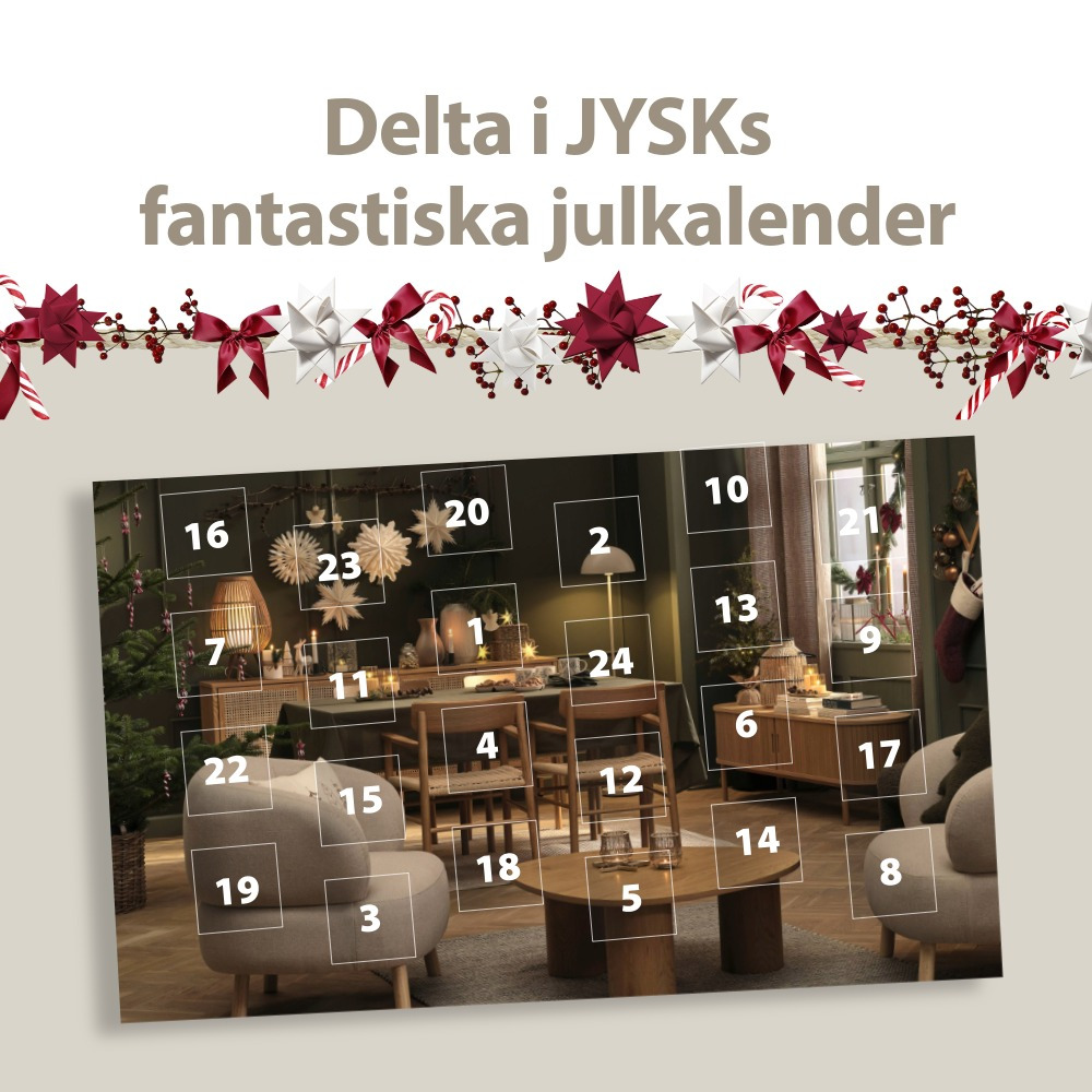 jysks julkalender jysks julkalender