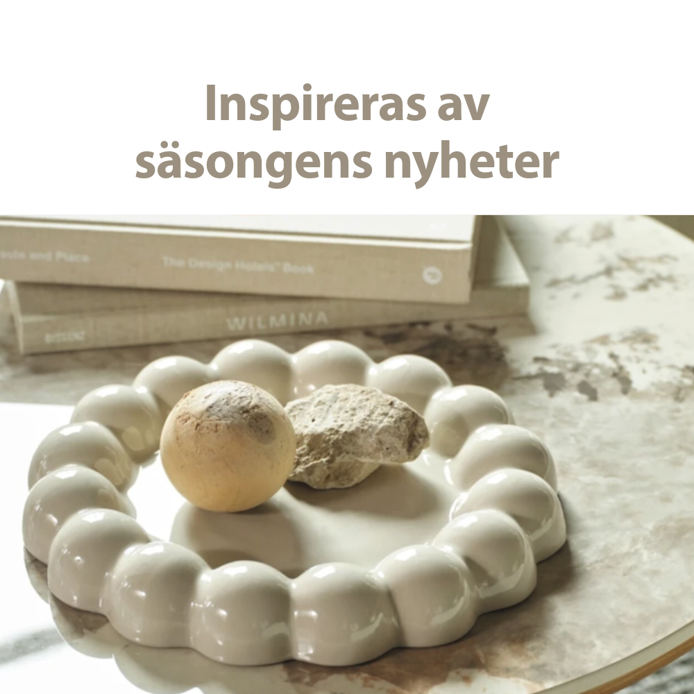 Inspireras av säsongens nyheter Inspireras av säsongens nyheter